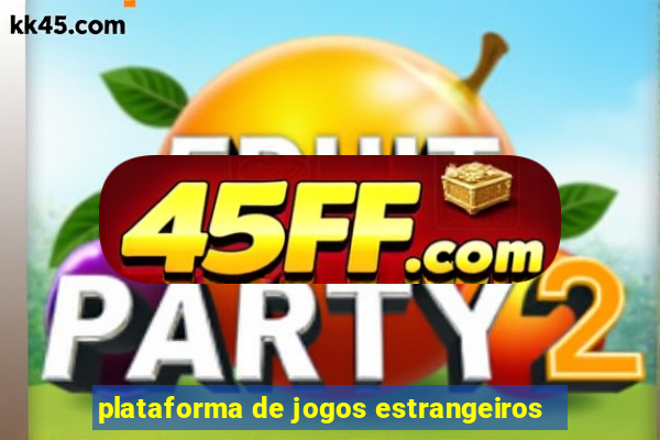 plataforma de jogos estrangeiros